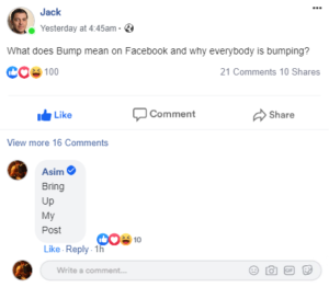 What Does Bump Mean on Facebook - The Quick Definition + Purpose